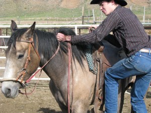 Saddle-Bronc Riding